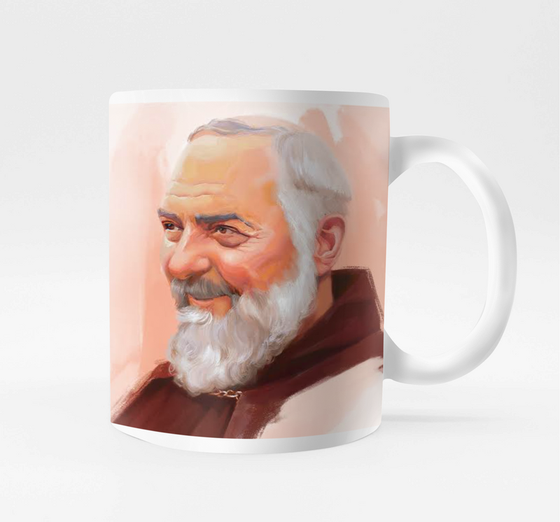 Caneca São Padre Pio de Pietrelcina