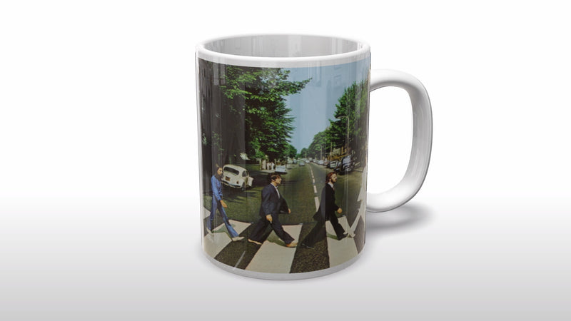 Caneca dos Beatles - Abbey Road