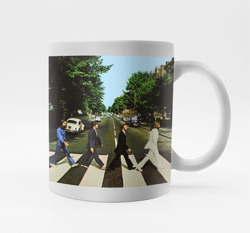 Caneca dos Beatles - Abbey Road